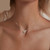 Entry Lux Elegant Temperamental Sterling Silver Clavicle Chain