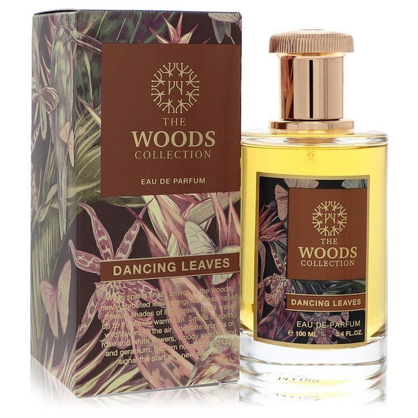 The Woods Collection Dancing Leaves by The Woods Collection Eau De Parfum Spray (Unisex) 3.4 oz (Me