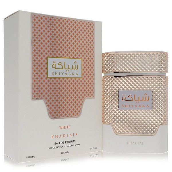 Khadlaj Shiyaaka White by Khadlaj Eau De Parfum Spray 3.4 oz (Men)