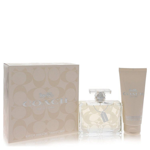 Coach Signature by Coach Gift Set -- 3.3 oz Eau De Parfum + 3.3 oz Body Lotion Travel Set (Women)