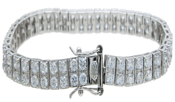 925 Sterling Silver Tennis Bracelet