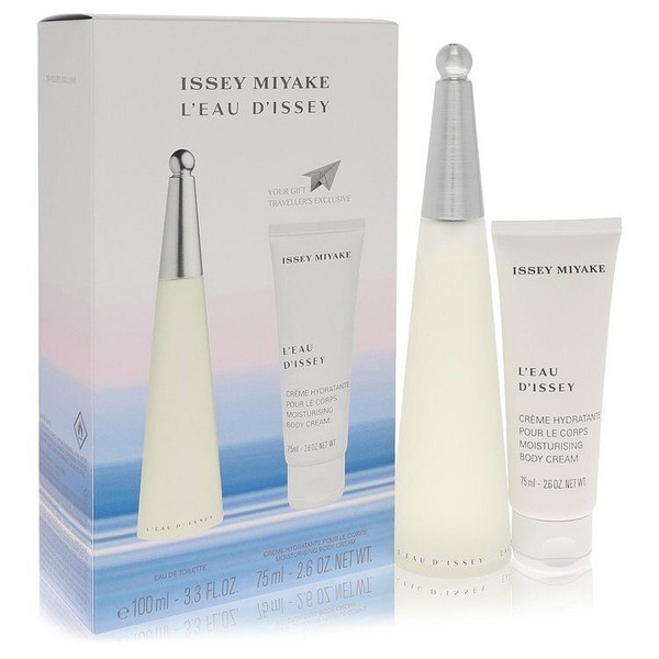 L'EAU D'ISSEY (issey Miyake) by Issey Miyake Gift Set -- 3.3 oz Eau DeToilette Spray + 2.6 oz Body 