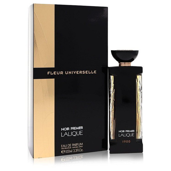 Lalique Fleur Universelle Noir Premier by Lalique Eau De Parfum Spray (Unisex) 3.3 oz (Women)