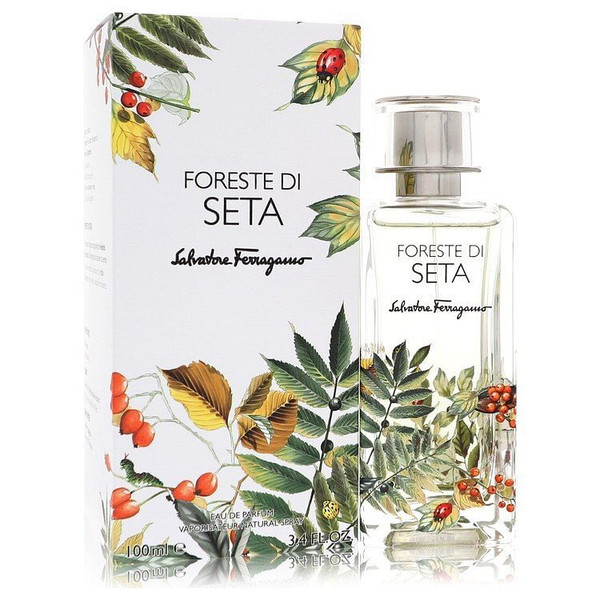 Salvatore Ferragamo Foreste Di Seta by Salvatore Ferragamo Eau De Parfum Spray (Unisex) 3.4 oz (Wom