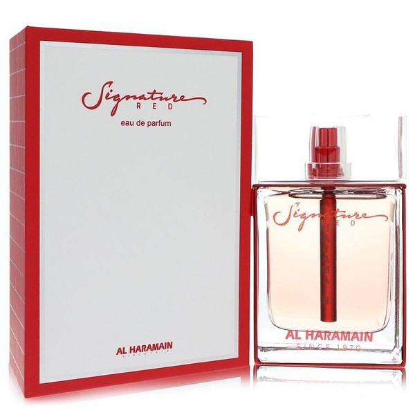 Al Haramain Signature Red by Al Haramain Eau De Parfum Spray 3.4 oz (Women)