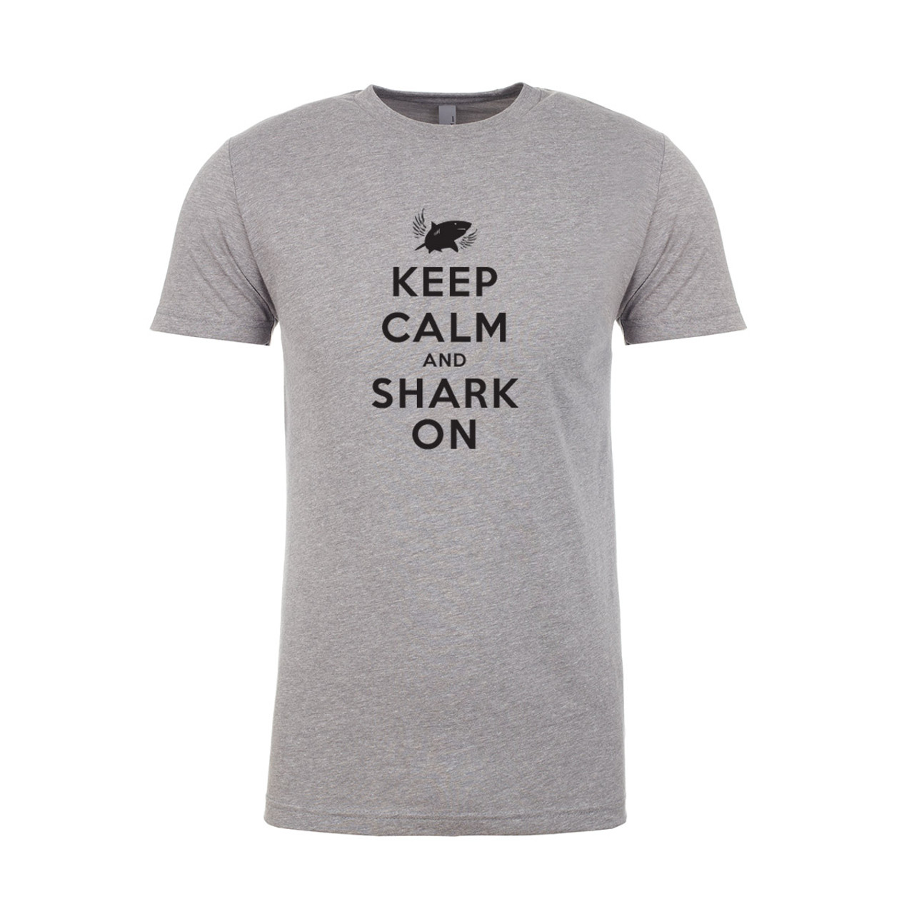 Keep Calm And Shark On T-Shirt (S, M, L)