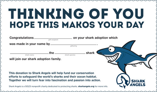 Adopt A Virtual Shark - Thinking of You