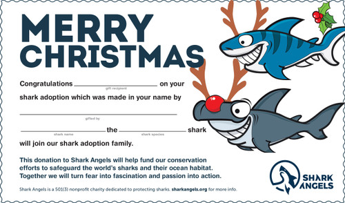 Adopt A Virtual Shark - Happy Holidays