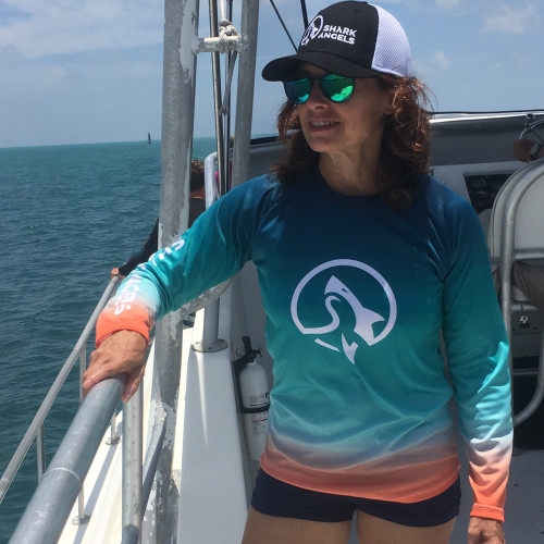 Women's UPF 50+ Recycled Plastic  Loose Fit Rash Guard 