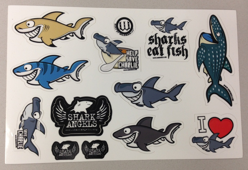 Decal Sheet With Charlie And Friends
