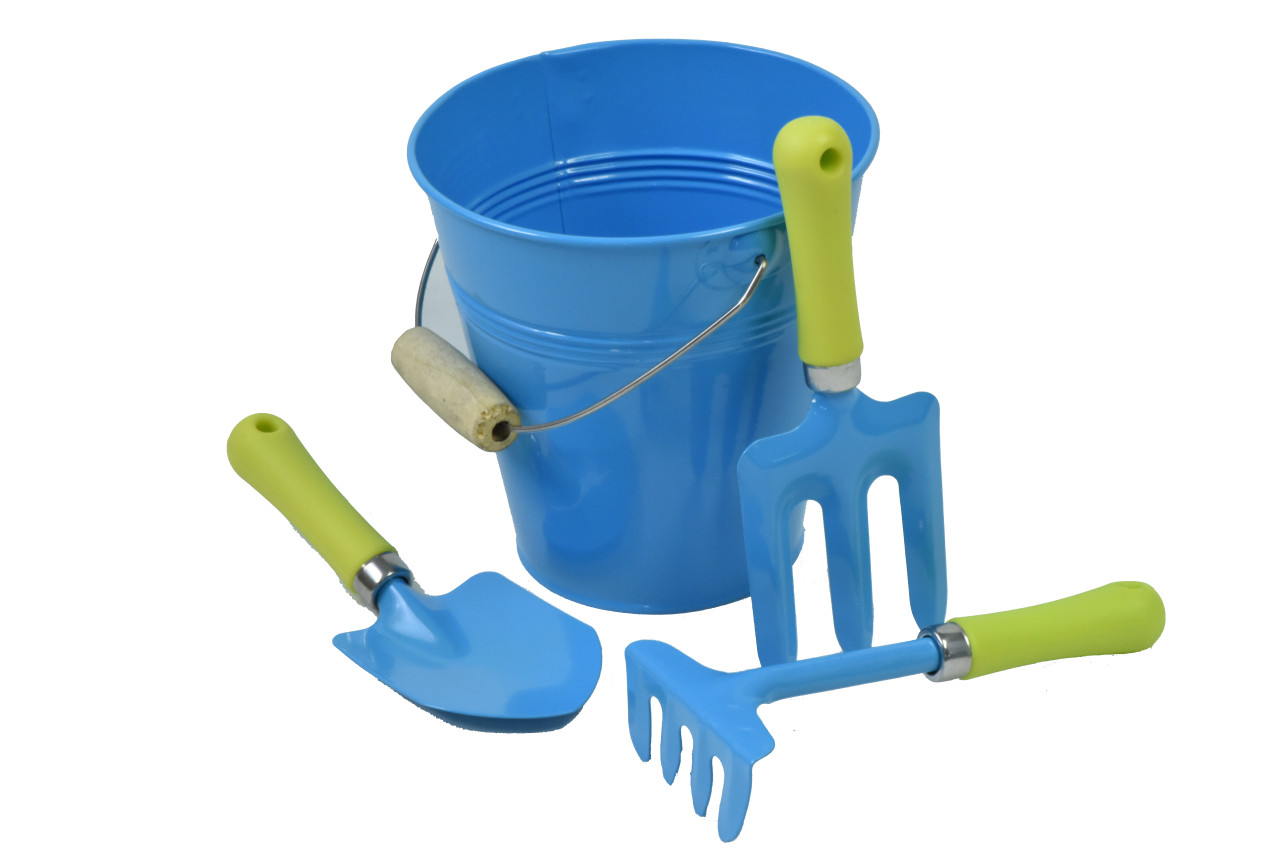 Buy Kids Water Pail with Garden Tools Set WorkGlovesDepot