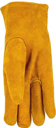 Shop Premium Kids Genuine Leather Work Gloves Garden Gloves