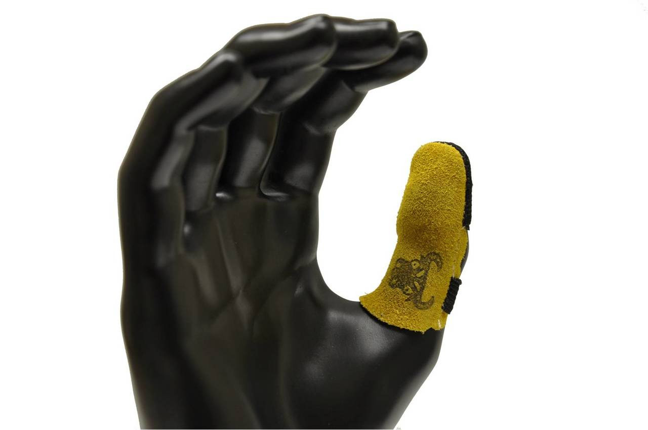 G & F 8126M Cowhide Leather Thumb Guard, Thumb Protection, Medium, Finger Guard