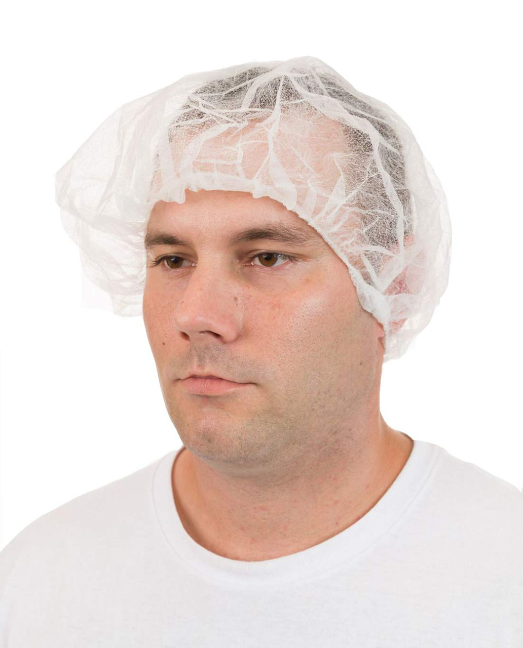 Disposable hair nets in two colours black & Blue 100 nets per bag ...