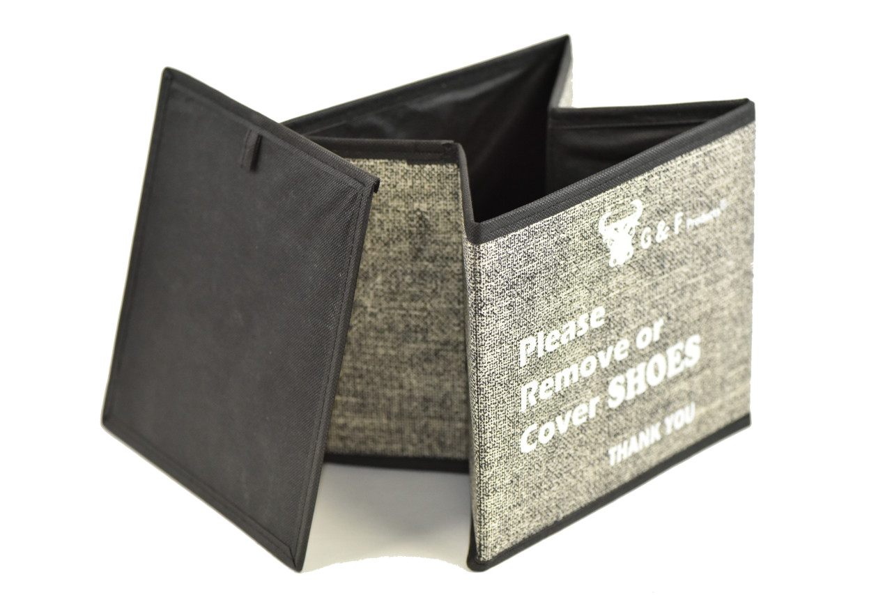 disposable shoe cover box for realtors