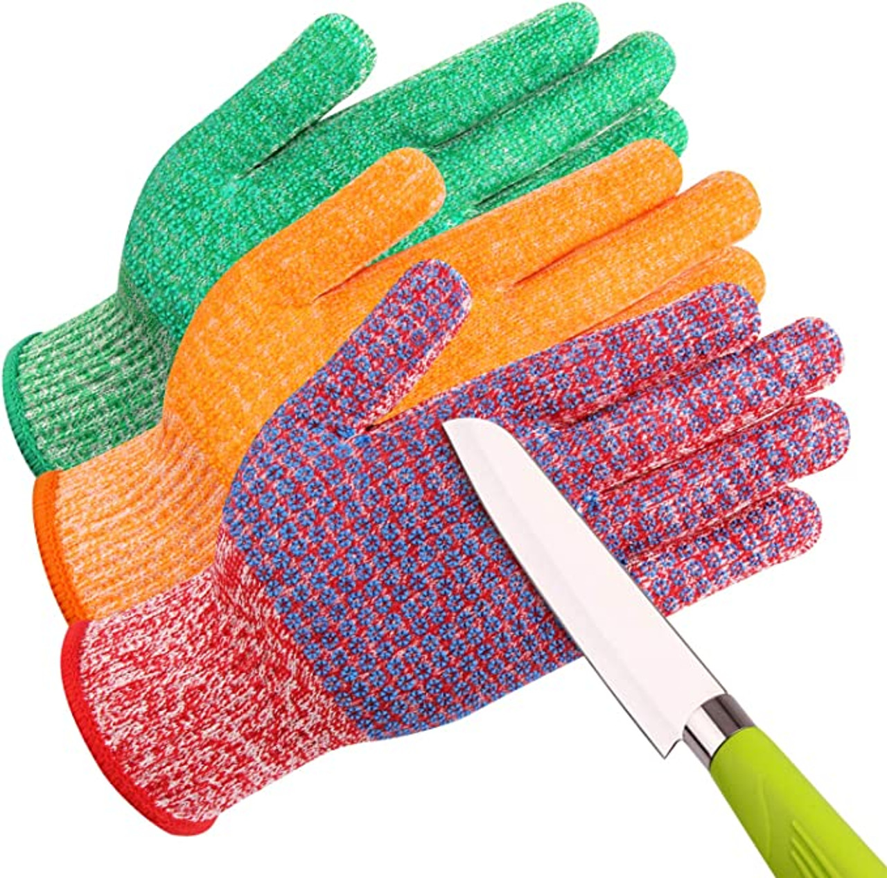 1 Pair Anti Cutting Gloves, Level 5 Cut Resistant, Safe Kitchen