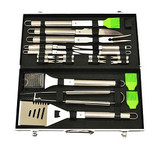 Perfect the Art of Outdoor Cooking With the Stainless-Steel BBQ Tool Kit