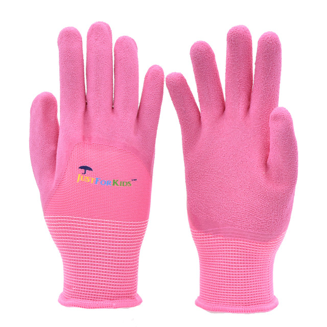Premium MicroFoam Texture Coated Kids Garden Gloves