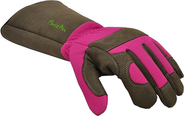 Pro Long Sleeve Rose Gardening Gloves for Florists.