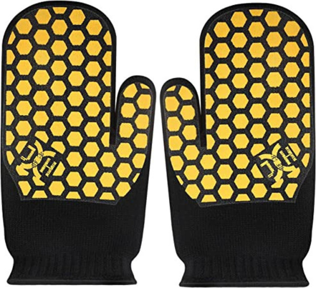 heat resistant glove, heat-resistant gloves, grill gloves, bar b-q gloves, barbeque gloves