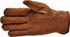 Suede cowhide leather insulated winter work gloves — alternate view 6