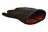 Brown jersey winter work gloves with red fleece lining — alternate view 5