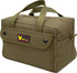 Government-Grade Mechanics Tool Bag Heavy-Duty Brass Zipper Olive Green