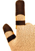 Cowhide leather finger guard by G&F Products — alternate view 3