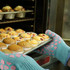 Grill gloves, heat-resistant gloves for cooking, heat-proof gloves, BBQ gloves, hand protection, heat-resistant mitten