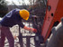 JH orange cut-resistant sleeve with thumb slot — alternate view 6