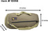 G & F Military Style Duffle Bag, Heavy Duty Water-Resistant Canvas, Adjustable Strap, Olive Green