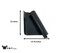 10037 BBQ Grill Mat Non-Stick Reusable, Extra Thick Heavy Duty, Black Grilling