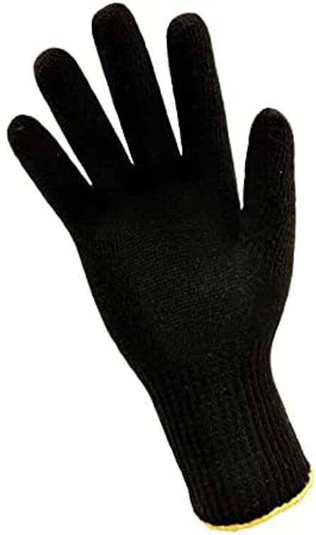 Heat Resistant Beauty Gloves for Curling and Flat Iron, Black, Sold by 1 Piece