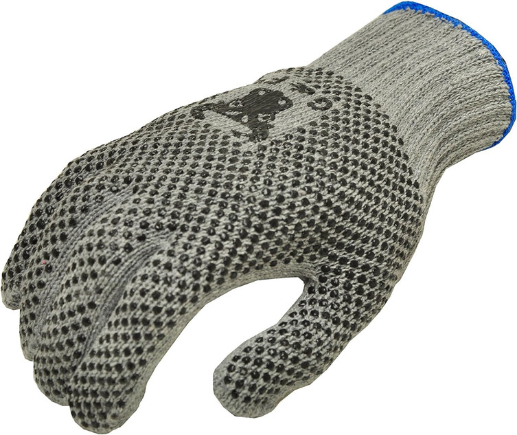 Cotton Work Gloves 12 Pairs with Double-Sided PVC Dots