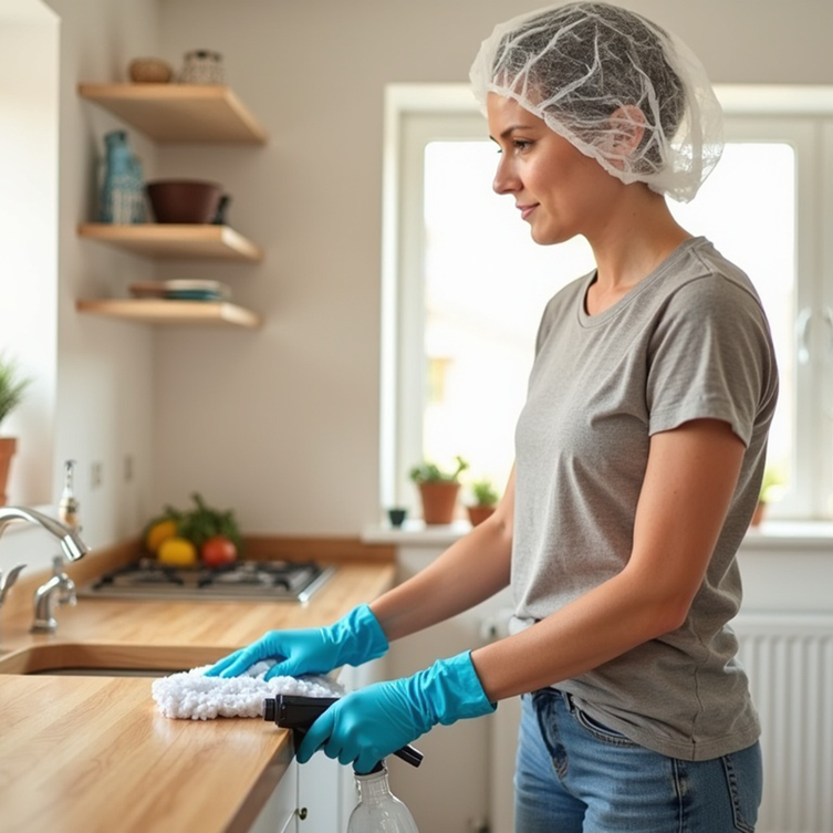 Disposable Bouffant Caps - view 6 - G & F Products