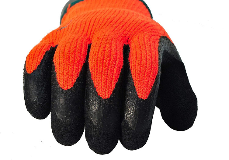 1528 insulated waterproof high-visibility work gloves — alternate view 2