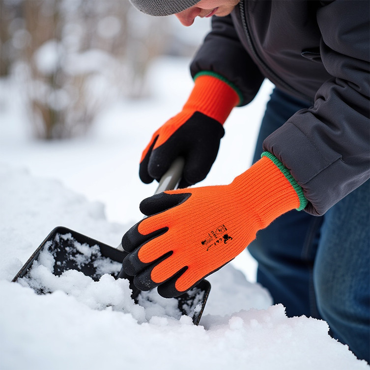 1528 insulated waterproof high-visibility work gloves — alternate view 10