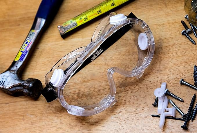 Eye Protection Glasses | Clear Lens & Anti Fog Goggles