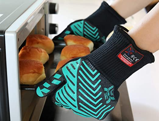  oven gloves, oven gloves heat resistant, silicone gloves oven