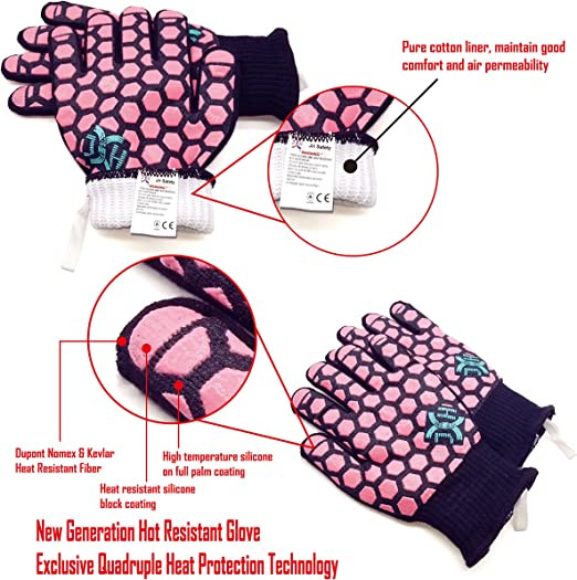 oven gloves heat resistant, silicone gloves oven, oven gloves