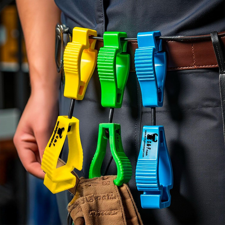 Glove Clips - view 4 - G & F Products