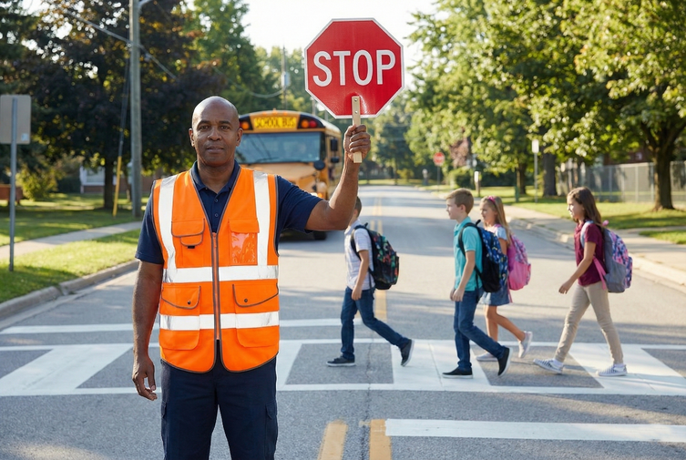 G & F Products Reflective Safety Vest, High Visibility ANSI Class 2 Vest with 9 Pockets and Reflective Strips, Neon Orange