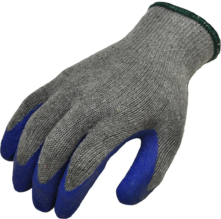 1511-DZ latex coated gloves palm view