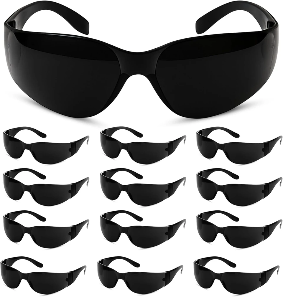 G & F EyePro Safety Glasses 12-Pack, ANSI Z87.1 Certified — 12-pack arrangement