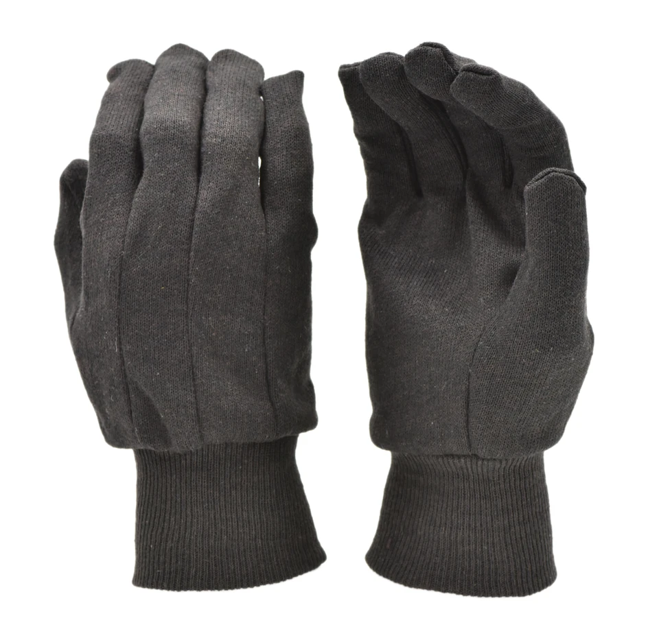 Brown Jersey Work Gloves pair, winter gloves, winter work gloves, cold weather work gloves, winter working gloves, work gloves winter