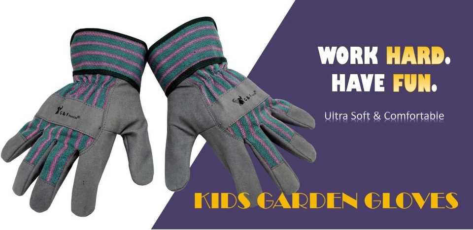 kids gloves, garden gloves, work gloves, kids work gloves