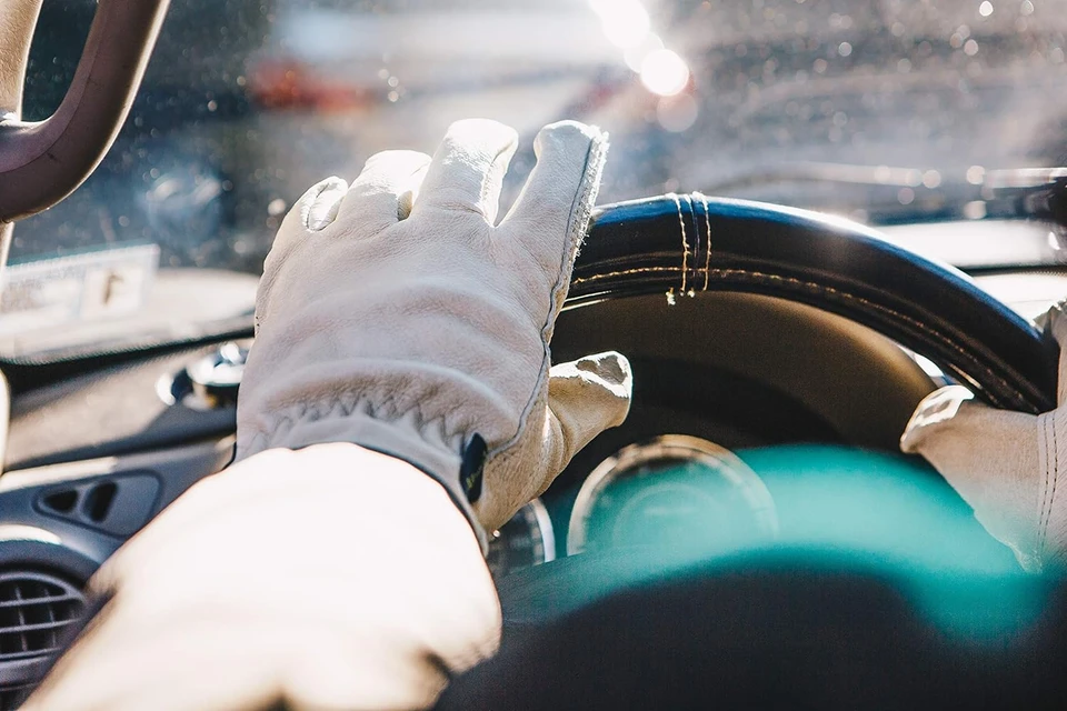 Pigskin Leather Work Gloves - view 2 - G & F Products