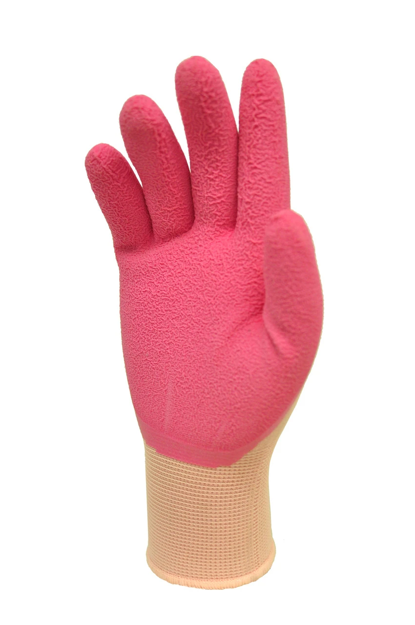 Nylon Latex Coated Garden Gloves, maxiflex gloves, wool gloves, woolly gloves, Microfoam Women Garden Gloves