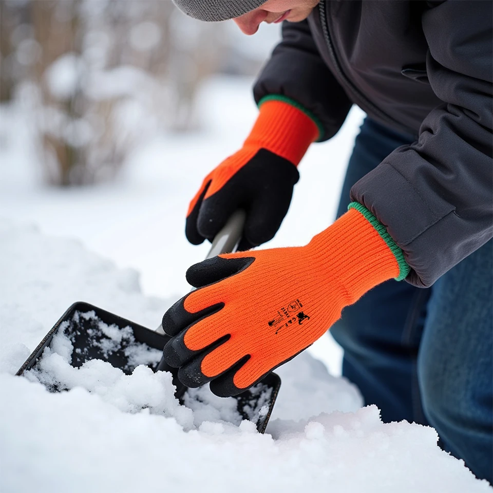 1528 insulated waterproof high-visibility work gloves — alternate view 10