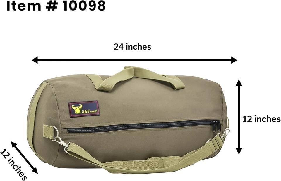 G & F Military Style Duffle Bag - view 2 - G & F Products
